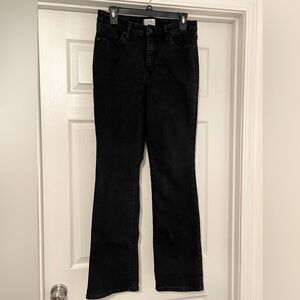 Black washed jeans